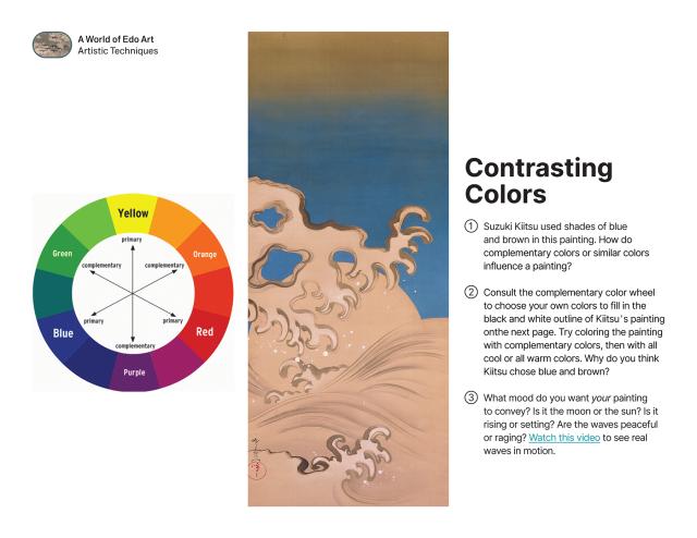 Thumbnail of Contrasting Colors, PDF