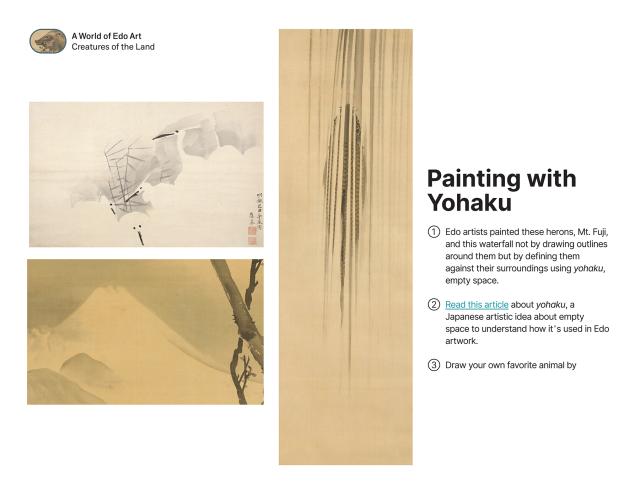 Thumbnail of Painting with Yohaku, PDF