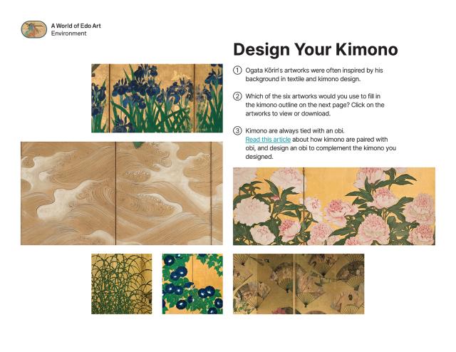 Thumbnail of Design Your Kimono, PDF
