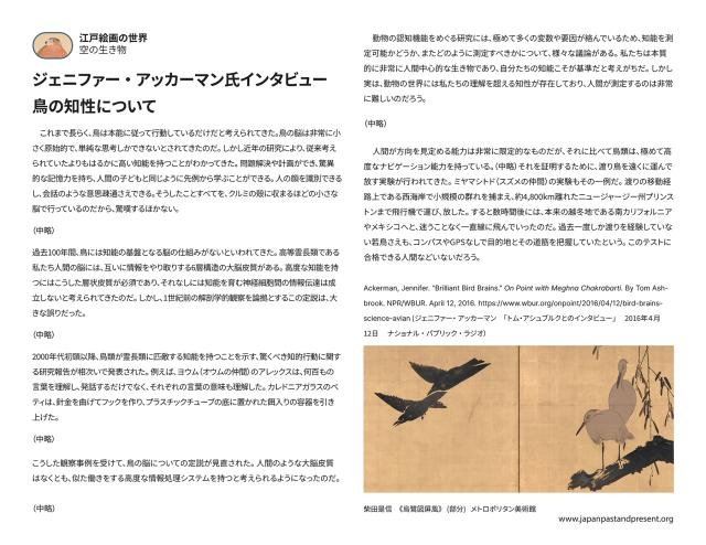 Thumbnail of 鳥の知能について, PDF