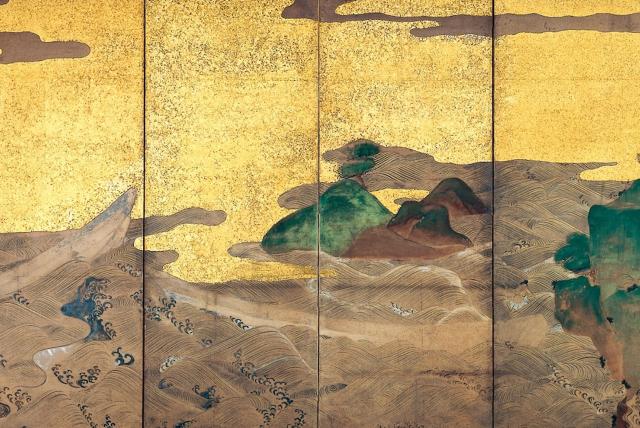 Image of 松島漁舟図屏風 by Studio of Sōtatsu