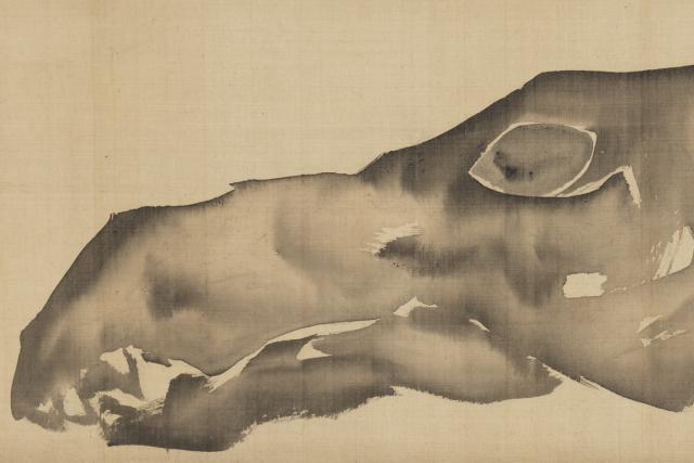 Image of 乾鮭図 by Nagasawa Rosetsu