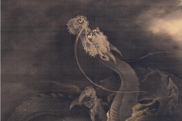Image of 雲龍之図 by Kuroda Tōkō