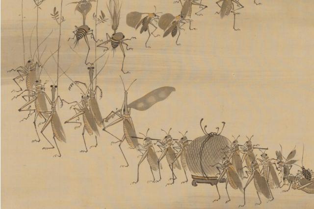 Image of 虫の大名行列図 by Mori Kansai