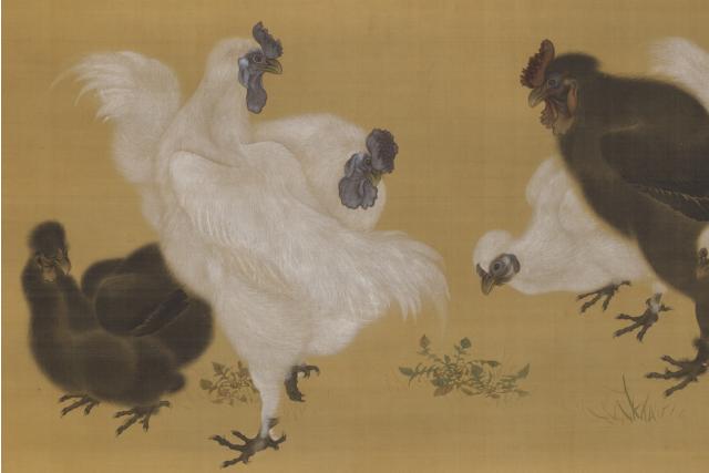 Image of 烏骨鶏図 by Mori Sosen