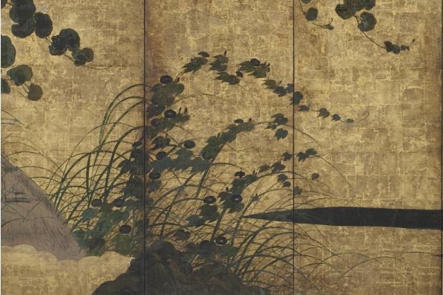 Image of 花鳥図屏風 by Unsigned