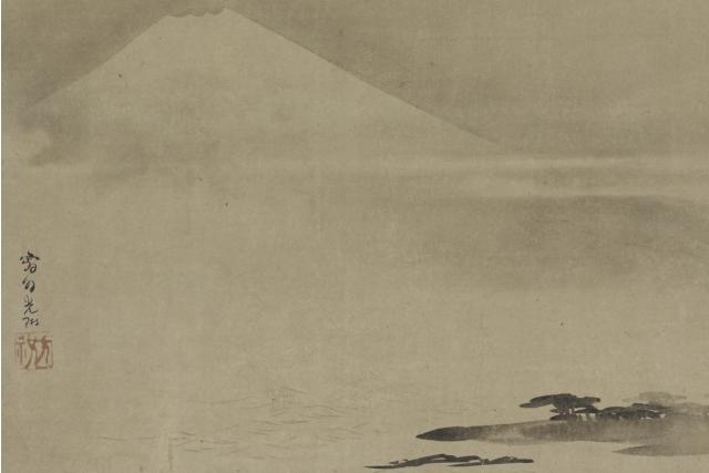 Image of 富士三保松原図 by Ogata Kōrin