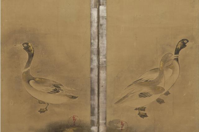 Image of 群雁図 by Tawaraya Sōtatsu