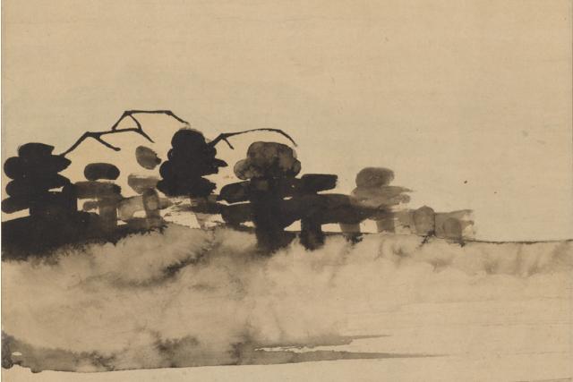 Image of 指頭山水図 by Ike Taiga