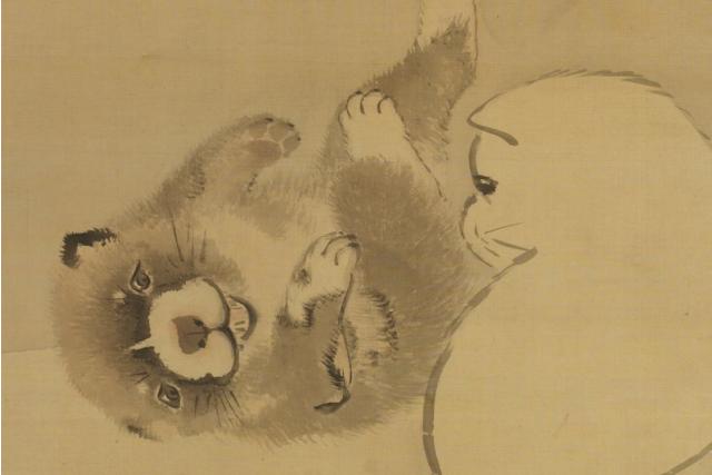 Image of 狗子図 by Maruyama Ōkyo