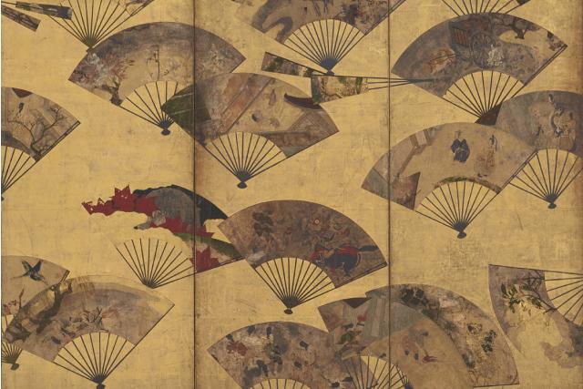 Image of 扇面散図屛風 by Tawaraya Sōtatsu